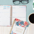Personalized Monthly Academic Planner with Spiral Design
